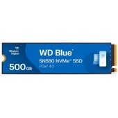 Твердотельный накопитель  500GB SSD WD BLUE SA580 M.2 2280 SATA R4000Mb/s W3600Mb/s MTBF WDS500G3B0E