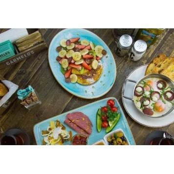 Тарелка глубокая Bonna Aqua Bloom AAQBLM23CK 23CM 1000CC 1*6 (26-AAQBLM23CK)-1