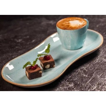 Тарелка для завтрака Bonna Aqua Gourmet 25х12 см (AAQGRM01STB)-1