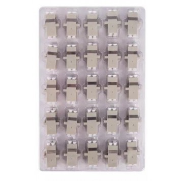 Адаптер А-Оптик LC/UPC-LC/UPC MM Duplex-1