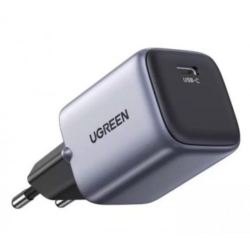 Зарядное устройство UGREEN (90666) 220V на 1xUSB C 3A/5V 30W QC4.0/PD3.0 Gan X