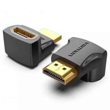 Адаптер Vention HDMI 270 degree male to female adapter black