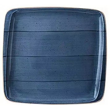 Тарелка квадратная Bonna Aura Dusk ADK MOV 41 KR (32х30 см синий)
