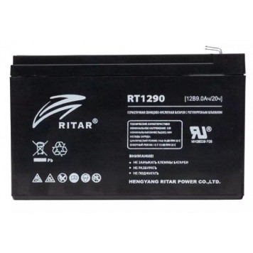 Аккумуляторная батарея Ritar RT1290 12В 9 Ач-1