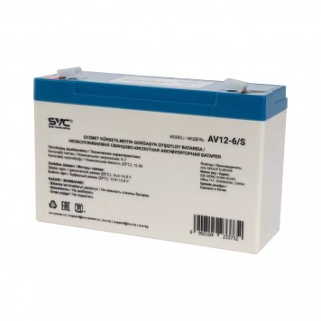 Аккумуляторная батарея SVC AV12-6/S 6В 12 Ач-1