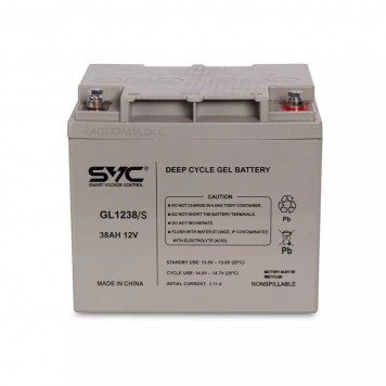 Аккумуляторная батарея SVC GL1238/S 12В 38 Ач (197*166*174)