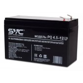 Аккумуляторная батарея SVC PQ4.5-12/LP 12В 4.5 Ач