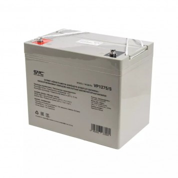 Аккумуляторная батарея SVC VP1275/S 12В 75 Ач (260*169*215)-1