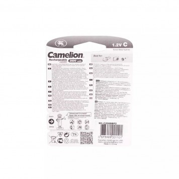 Аккумулятор CAMELION Rechargeable Ni-MH NH-C2500BP2-1
