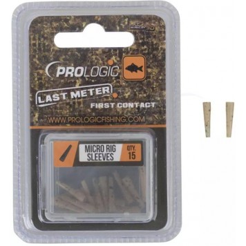 Аксессуары для карповой ловли Prologic Трубка конусная Prologic LM Mimicry Micro Rig Sleeves 15шт