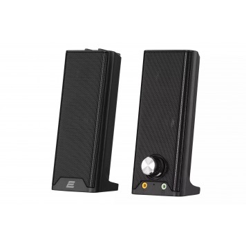 Акустическая система 2E PCS203 2.0 USB Metal Black