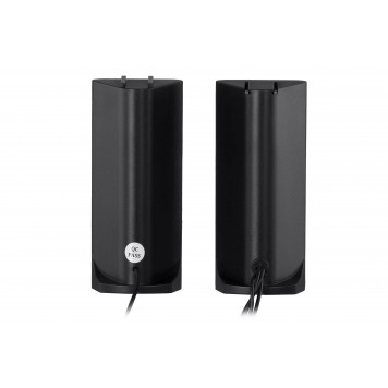 Акустическая система 2E PCS203 2.0 USB Metal Black-3