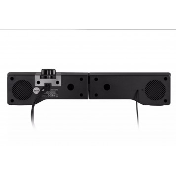 Акустическая система 2E PCS232 RGB Soundbar 2.0 USB Black-2