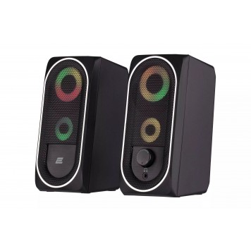 Акустическая система 2E PCS234 RGB 2.0 USB Black