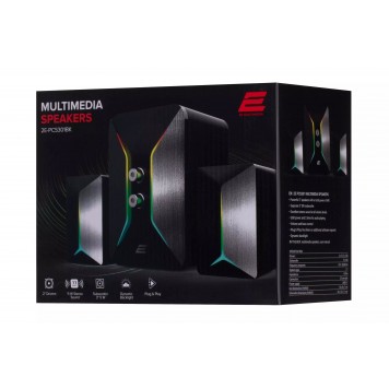 Акустическая система 2E PCS301 RGB 2.1 USB Black-3