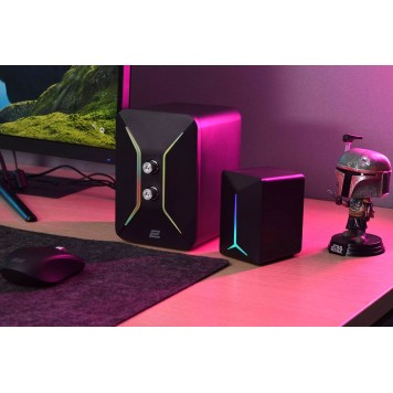 Акустическая система 2E PCS301 RGB 2.1 USB Black-8