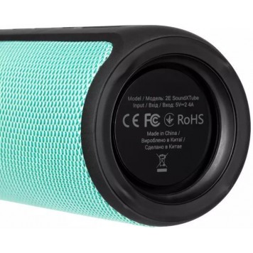 Акустическая система 2E SoundXTube TWS MP3 Wireless Waterproof turquoise-3