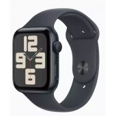 Смарт часы Apple Watch SE 2024 GPS 44mm Midnight Aluminium Case with Midnight Sport Band - S/M Model A2723 (MXE3QI/A)