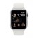 Apple Watch SE GPS, 40mm, Silver Aluminium Case with White Sport Band - Regular (MNJV3GK/A)