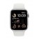Apple Watch SE GPS, 44mm, Silver Aluminium Case with White Sport Band - Regular (MNK23GK/A)