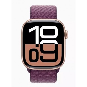 Смарт часы Apple Watch Series 10 GPS 42mm Rose Gold Aluminium Case with Plum Sport Loop-1