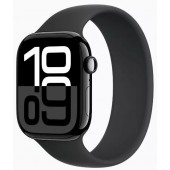 Смарт-часы Apple Watch Series 10 GPS 46mm Jet Black Aluminium Case with Black Sport Band - M/L