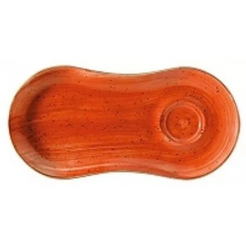Тарелка для завтрака Bonna TERRACOTA AURA ATC GRM 01 STB (25х12 см терракот)