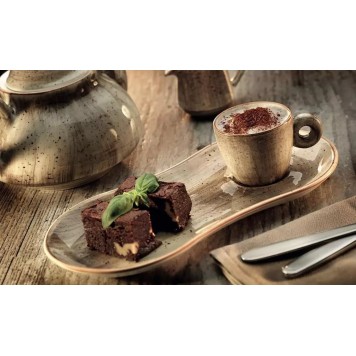 Тарелка для завтрака Bonna Terrain Gourmet 25х12 см (ATRGRM01STB)-1