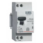 АВДТ Legrand 419401 1П+Н 25А АC RX3 30мA