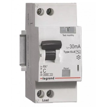 Автоматический выключатель Legrand 419402 1П+Н 32А АC RX3 30мA