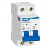 Автоматический выключатель CHINT NXB-63 2P 1A C 6kA