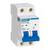Автоматический выключатель CHINT NXB-63 2P 2A C 6kA
