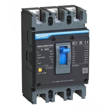 Автоматический выключатель CHINT NXM-250S/3Р 200A 35кА