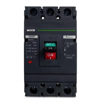 Автоматический выключатель iPower ВА57-400 3P 315A