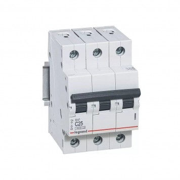 Автоматический выключатель Legrand 419710 3П C 25А RX3 45kA