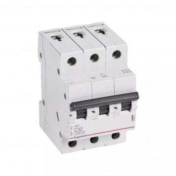 Автоматический выключатель Legrand 419711 3П C 32А RX3 45kA