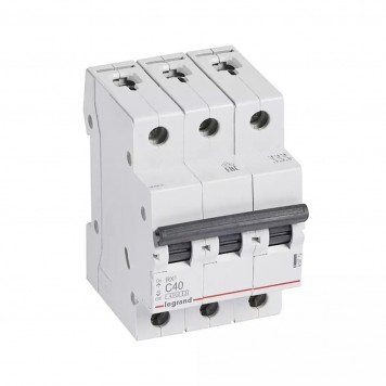 Автоматический выключатель Legrand 419712 3П C 40А RX3 45kA