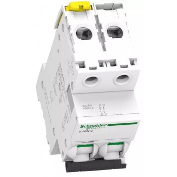 Автоматический выключатель SE A9F79263 Acti9 iC60N 2P С 63А 6 kA-2