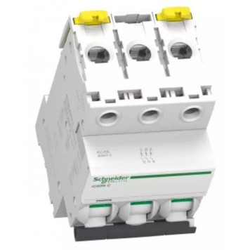 Автоматический выключатель SE A9F79350 Acti9 iC60N 3П 50А C 6кА-2