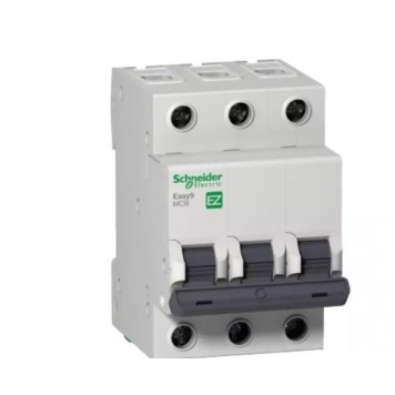 Автоматический выключатель SE EZ9F34316 EASY 9 3П 16А С 4.5кА 400В