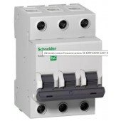 Автоматический выключатель SE EZ9F34350 EASY 9 3П 50А С 4.5кА 400В