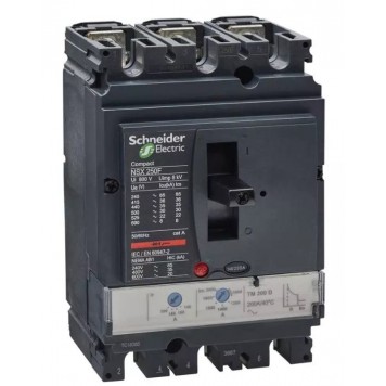 Автоматический выключатель SE LV431631 NSX250F 3P 200A 36кА