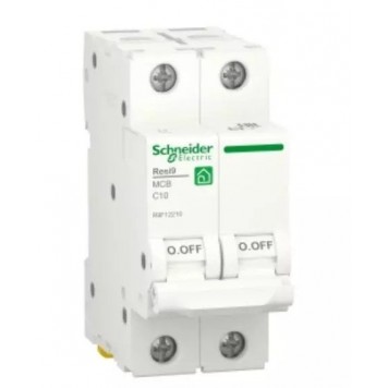 Автоматический выключатель SE R9F12210 (АВ) 2P С 10А 6 kA