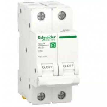 Автоматический выключатель SE R9F12216 (АВ) 2P С 16А 6 kA