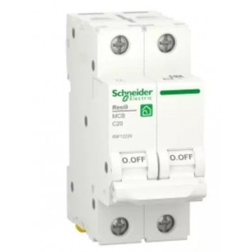 Автоматический выключатель SE R9F12220 (АВ) 2P С 20А 6 kA