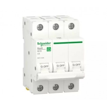 Автоматический выключатель SE R9F12306 (АВ) 3P С 6А 6 kA