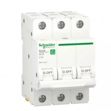 Автоматический выключатель SE R9F12310 (АВ) 3P С 10А 6 kA