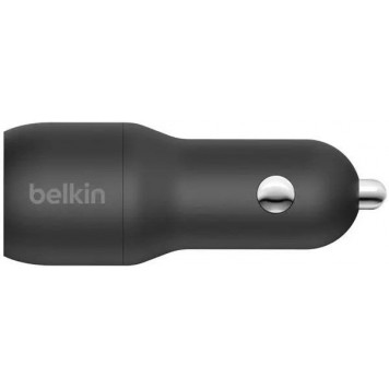 Автомобильное ЗУ Belkin Car Charger 24W Dual USB-A USB-A - Lightning 1m black-2
