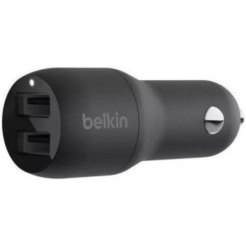 Автомобильное ЗУ Belkin Car Charger 24W Dual USB-A USB-A - MicroUSB 1m black-1