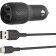 Автомобильное ЗУ Belkin Car Charger 24W Dual USB-A USB-A - USB-C 1m black